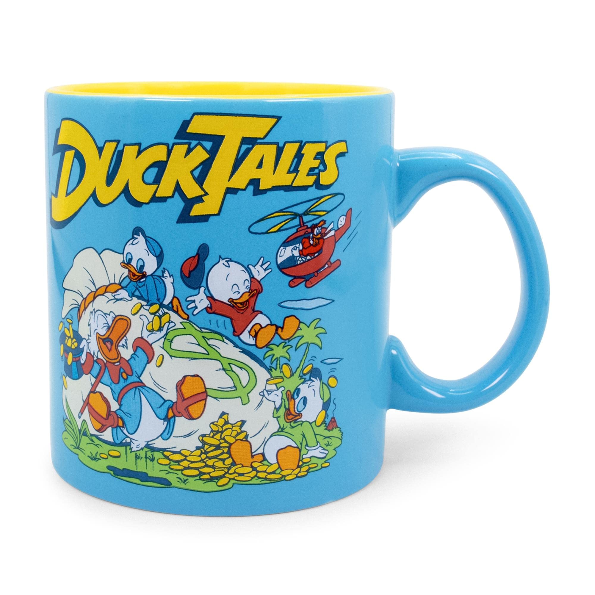 Amazon.com | Disney DuckTales Money Bags Ceramic Mug | BPA-Free